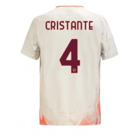 Maglie da calcio AS Roma Bryan Cristante #4 Seconda Maglia 2024-25 Manica Corta